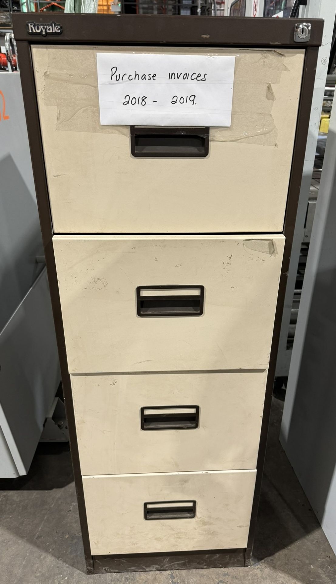 10 x Various Metal 4 Drawer Filing Cabinets - As Pictured - Image 11 of 11