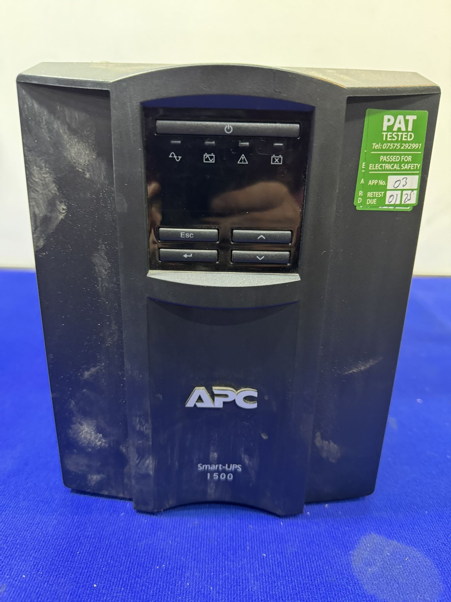 APC Smart-Ups 1500 Server Back Up Battery - Image 3 of 4