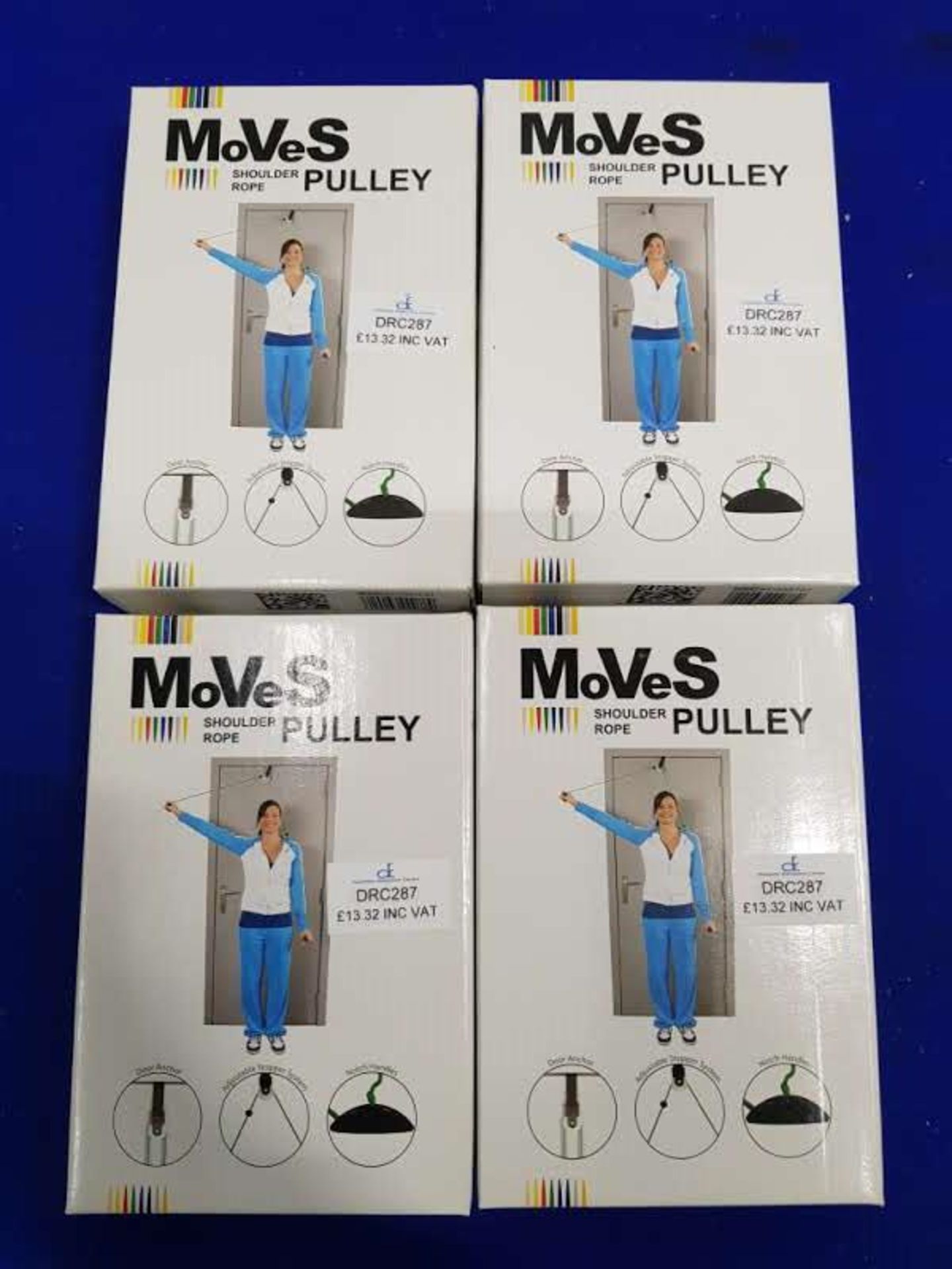 4x Shoulder Rope Pulley