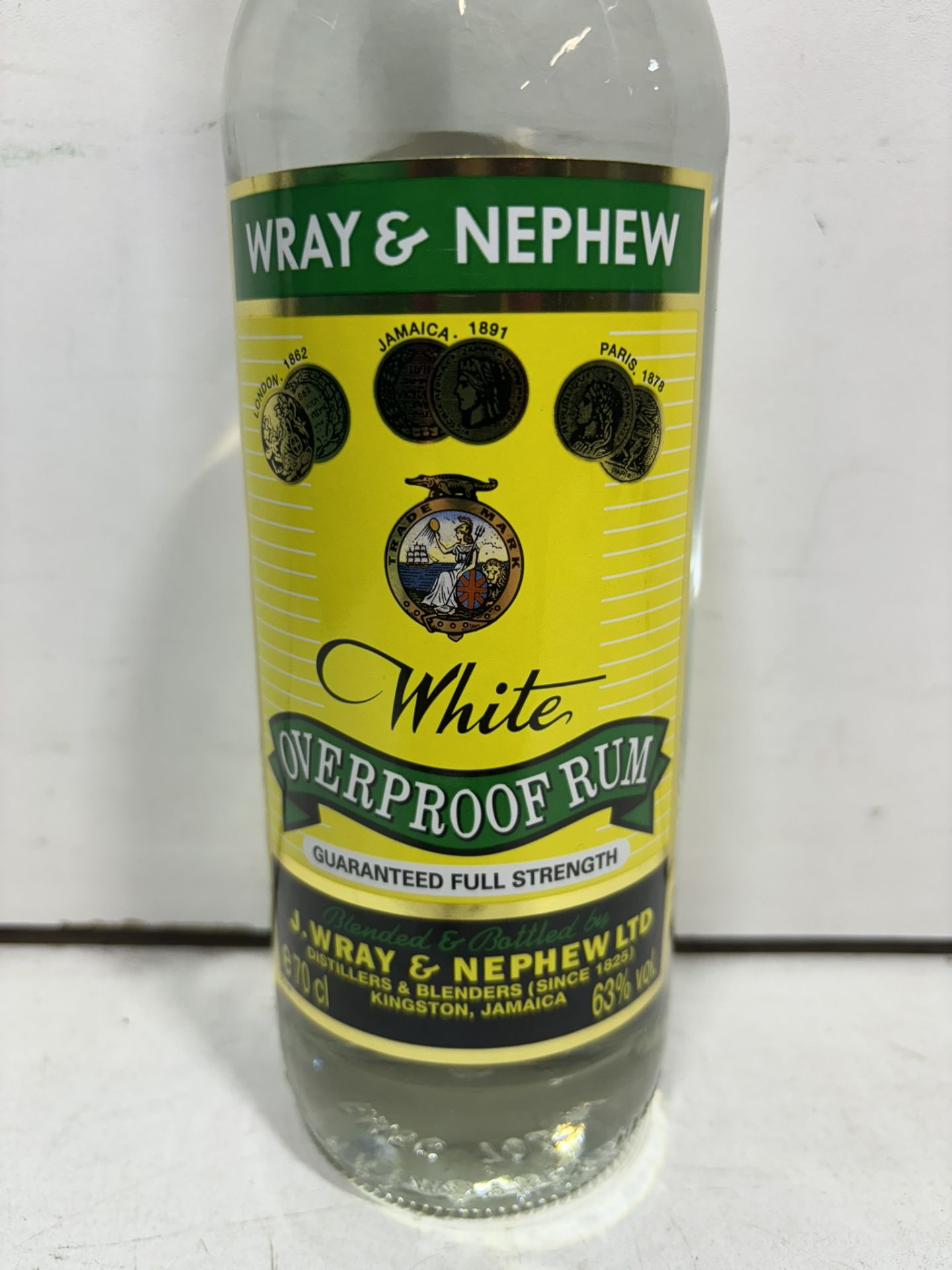 5 X Bottles Of Wray & Nephew White Overproof Rum 70Cl - Image 2 of 3