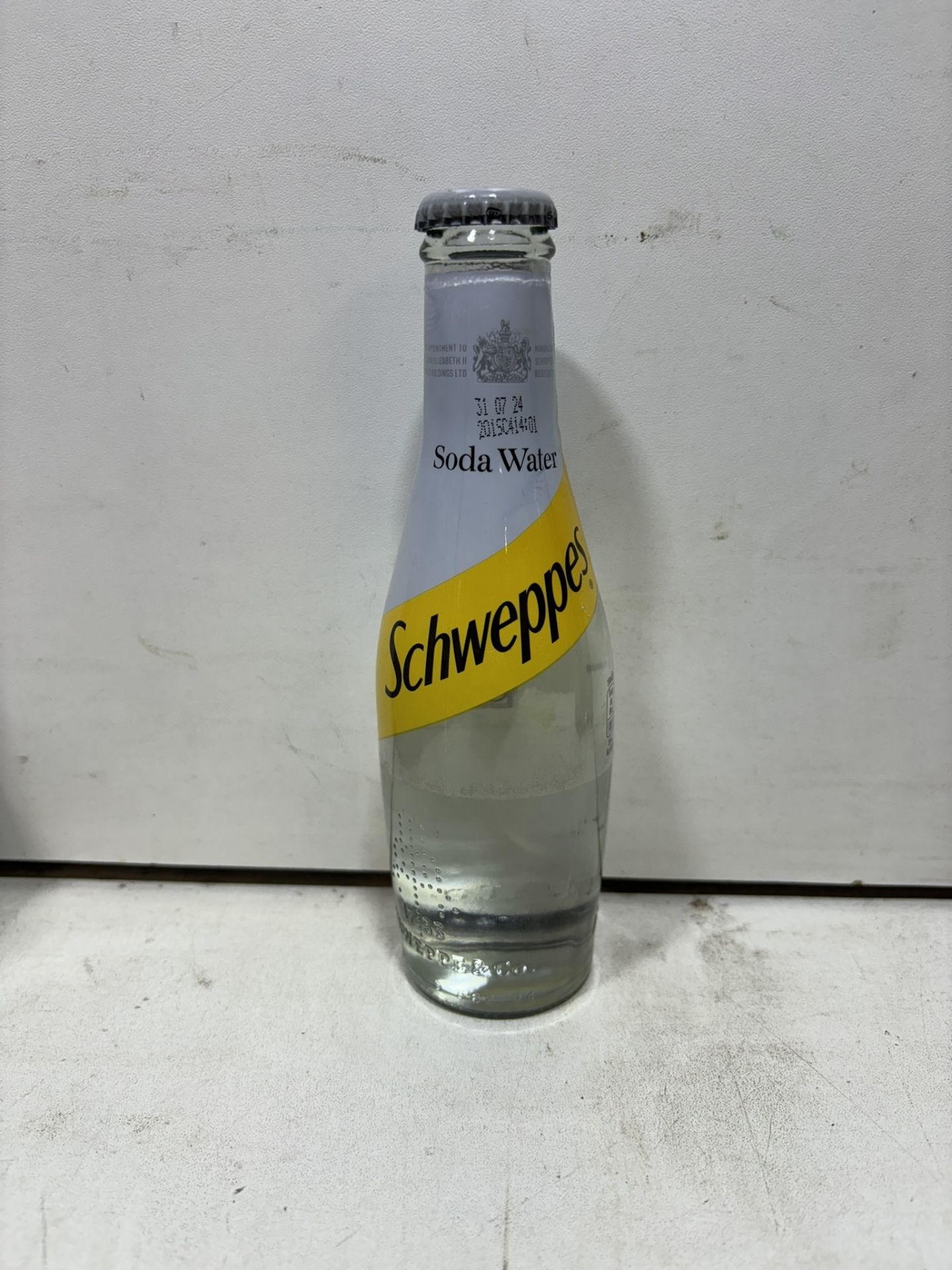72 X Bottles Of Schweppes Soda Water, 200Ml