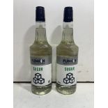 2 X Bottles Of Funkinpro Cocktail Syrup Sugar Cane 700Ml
