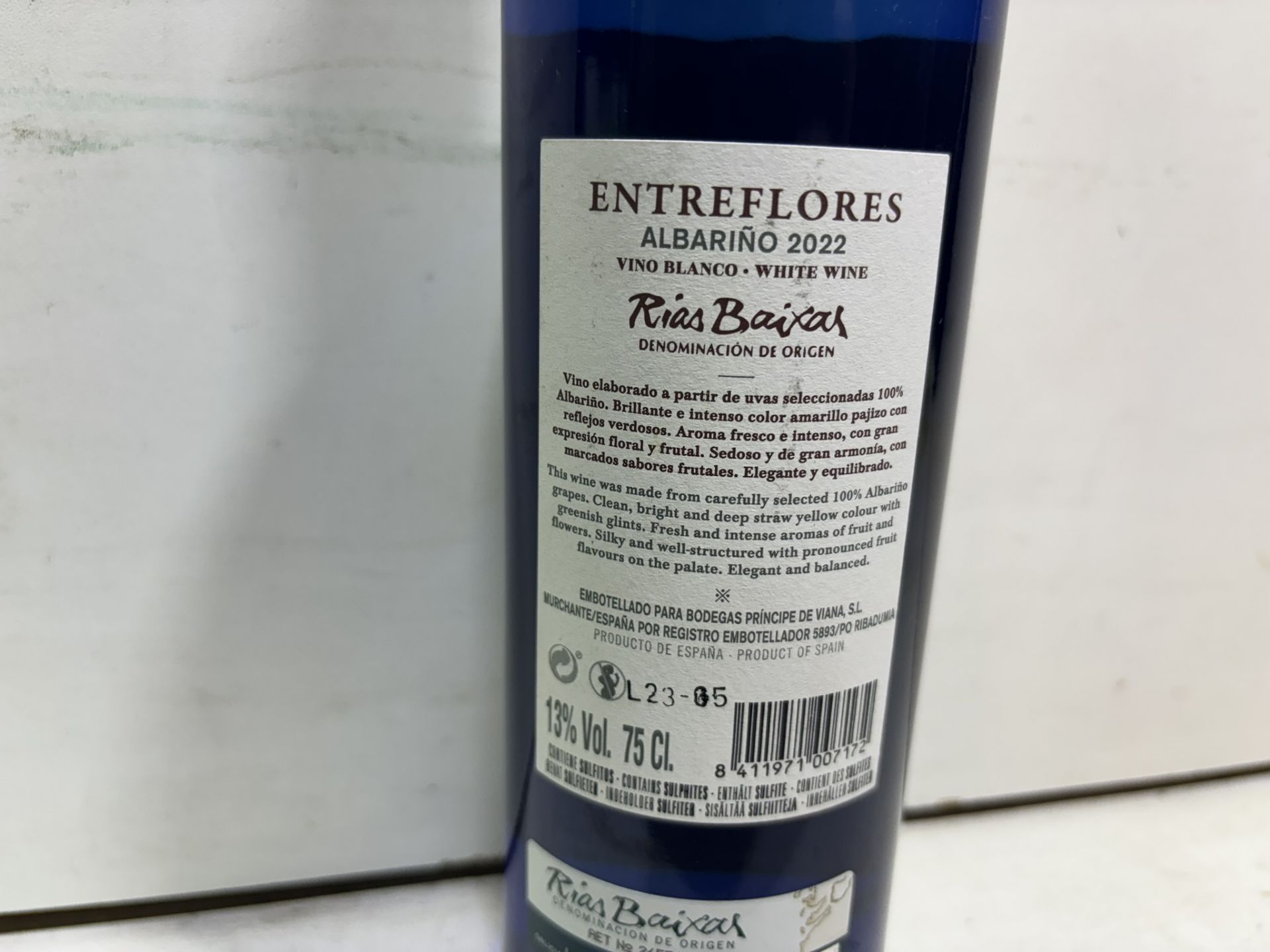 5 X Bottles Of Entreflores Albarino 75Cl White Wine 2022 - Image 3 of 3
