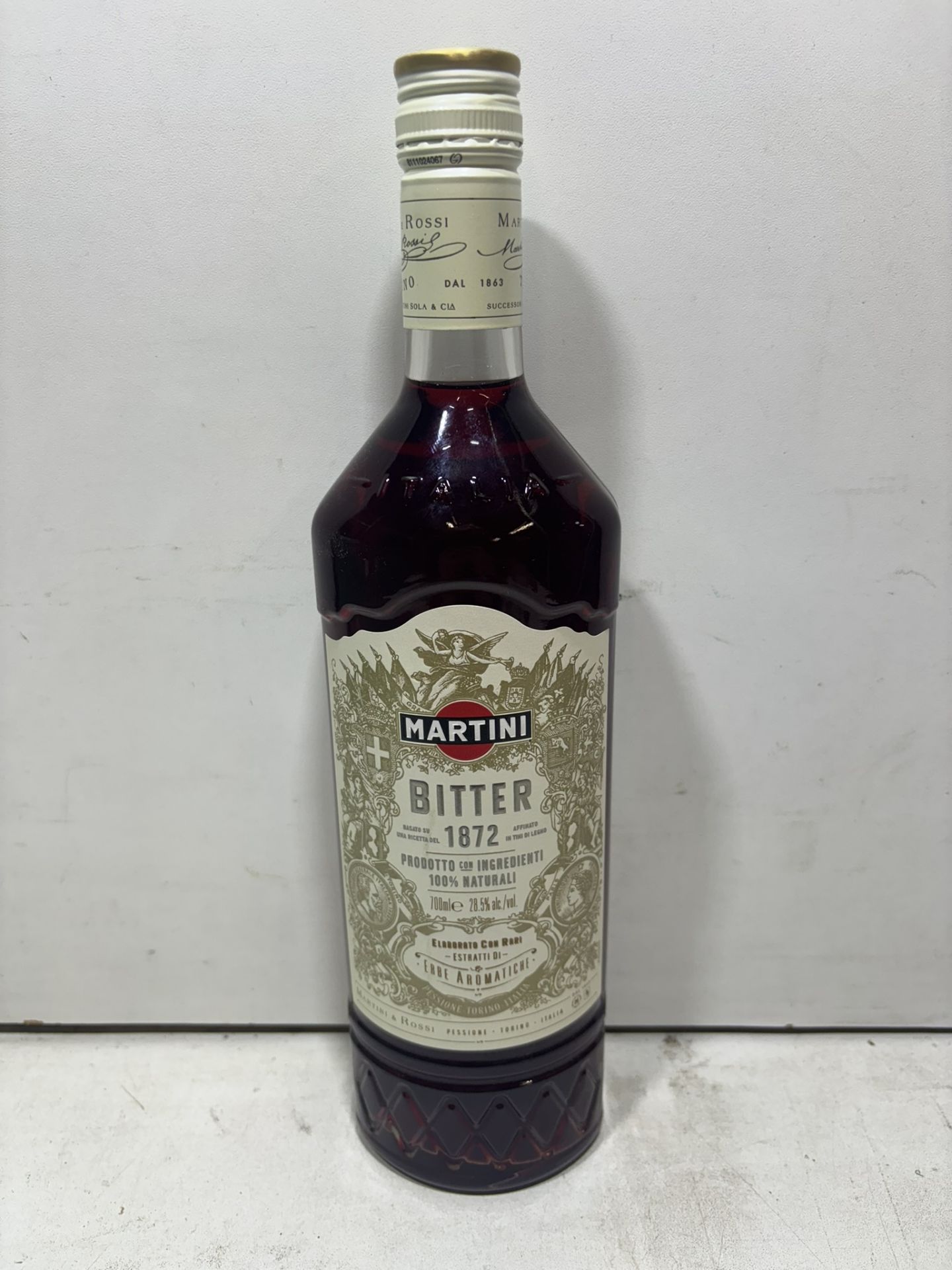 6 X Bottles Of Martini Riserva Speciale 1872 Bitter 70Cl