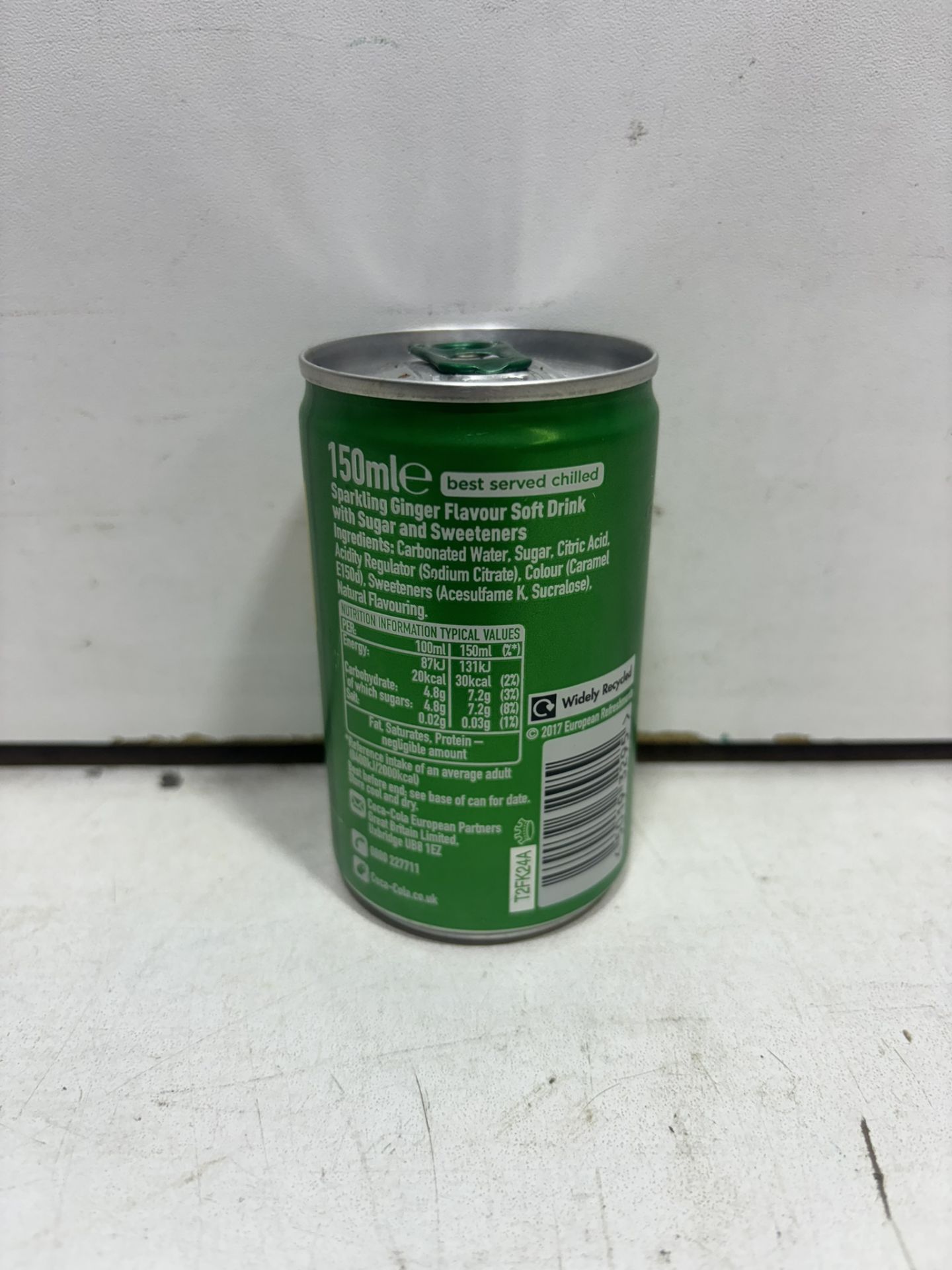 22 X Cans Of Schweppes Canada Dry Ginger Ale 150Ml - Image 2 of 4