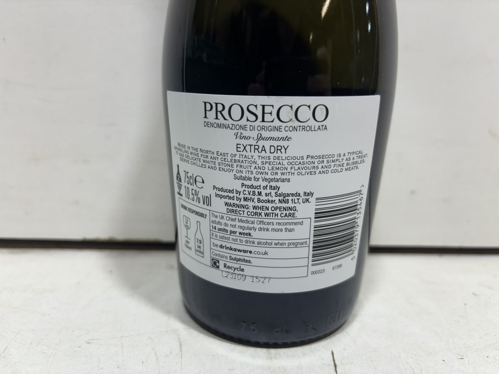 7 X Bottles Of Prosecco Vino Spumante Extra Dry 75Cl - Bild 3 aus 4