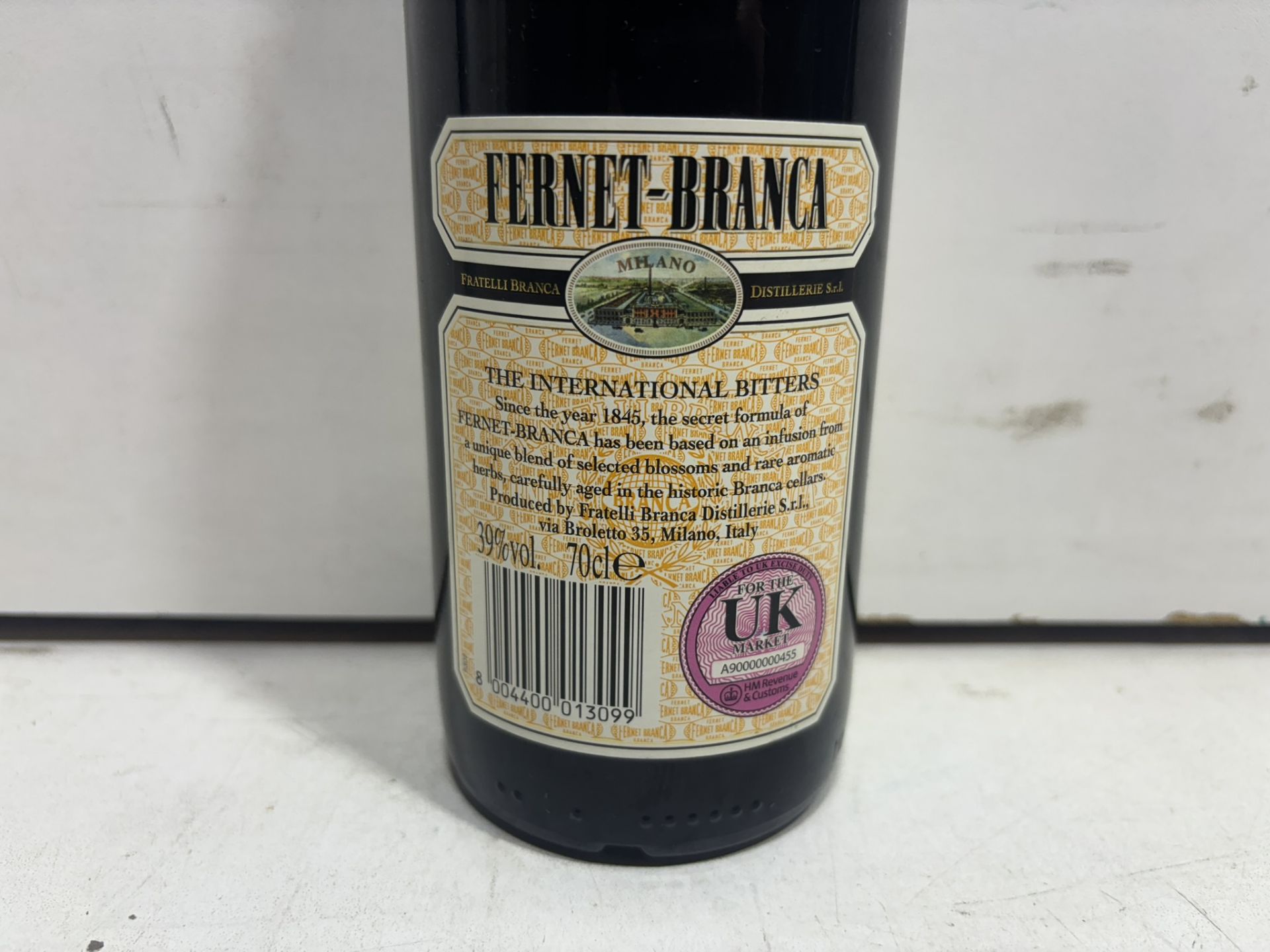 2 X Bottles Of Fernet Branca Digestif 70Cl - Image 3 of 3