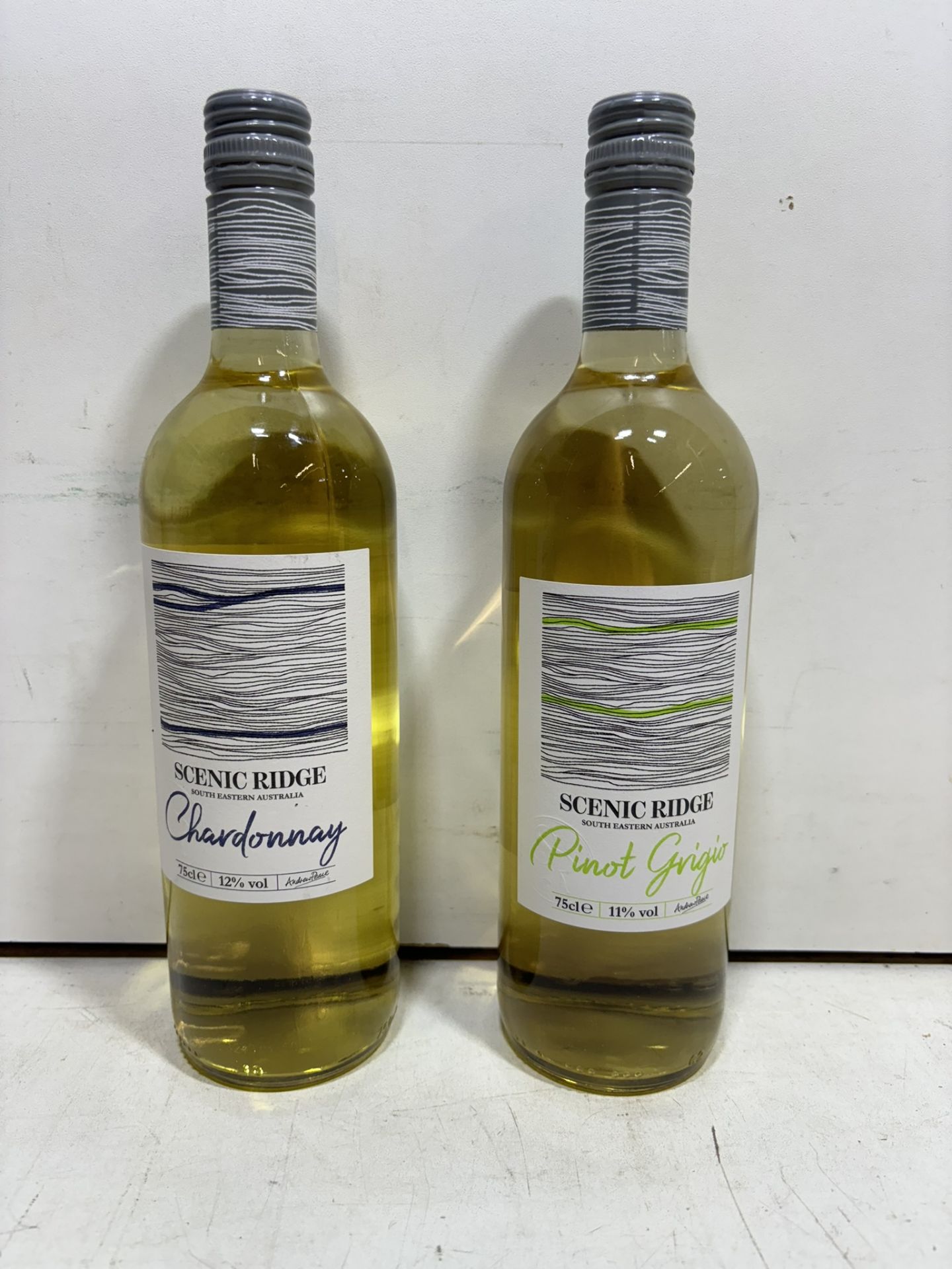 7 X Bottles Of Scenic Ridge Chardonnay / Pinot Grigio - See Description