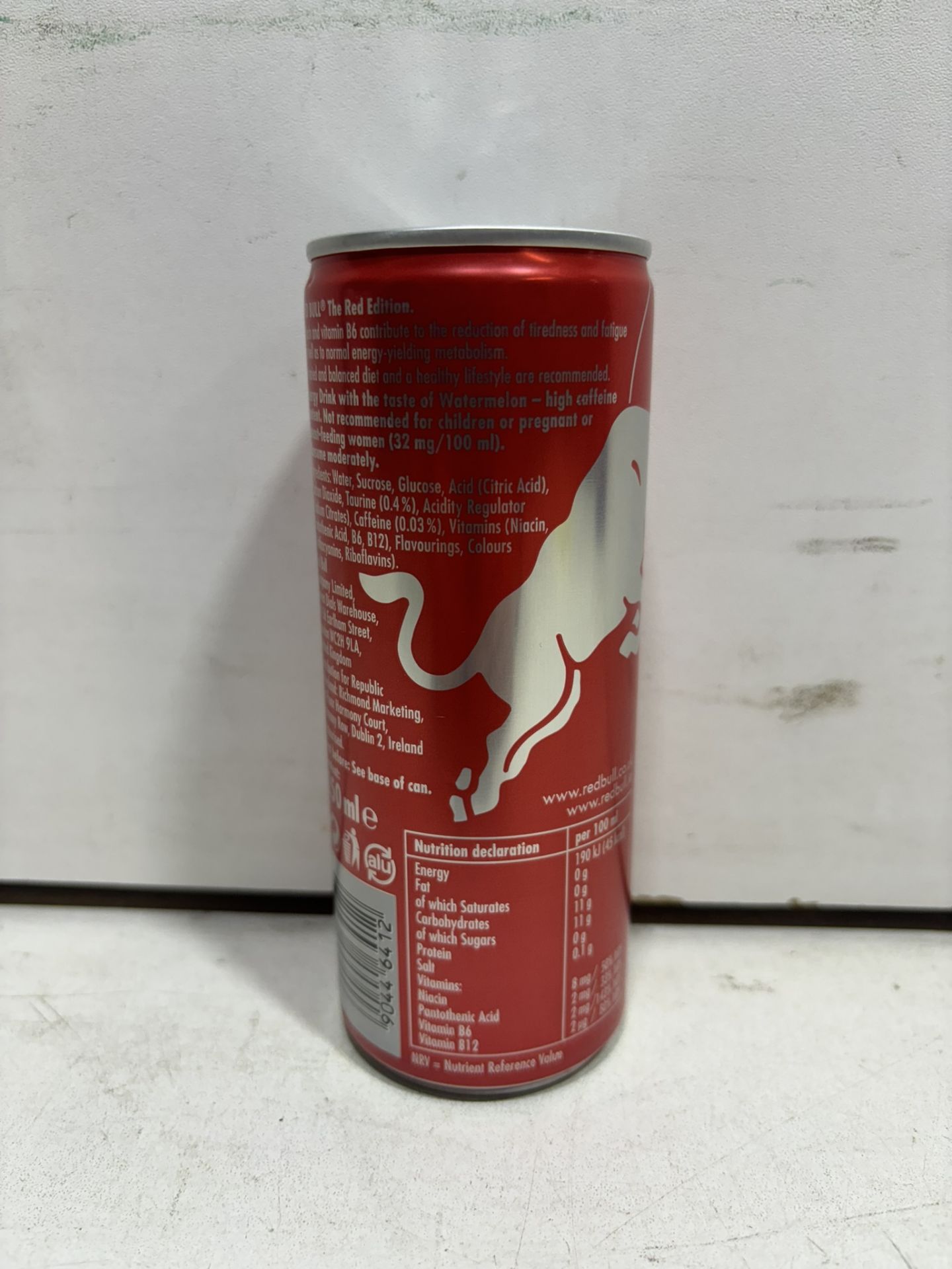 60 X Cans Of Red Bull 'The Red Edition' Watermelon Energy Drinks, 250Ml - Image 2 of 4