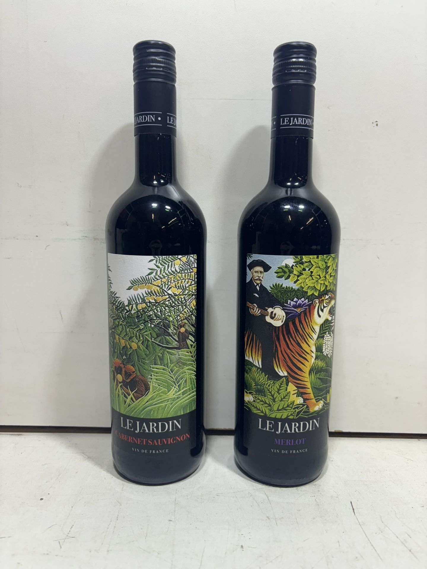 6 X Bottles Of Le Jardin Cabernet Sauvignon / Merlot - See Description