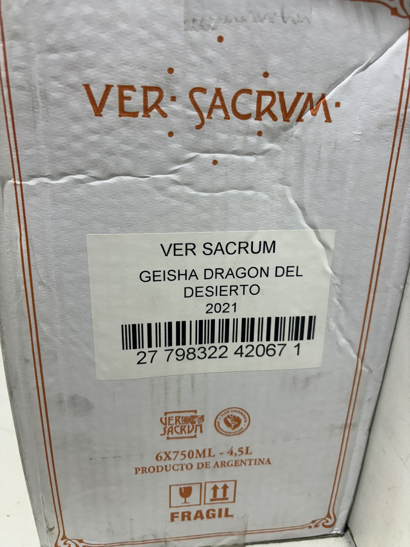 11 X Bottles Of Ver Sacrum Geisha Dragon Del Desierto 2021, White Wine - Image 6 of 6