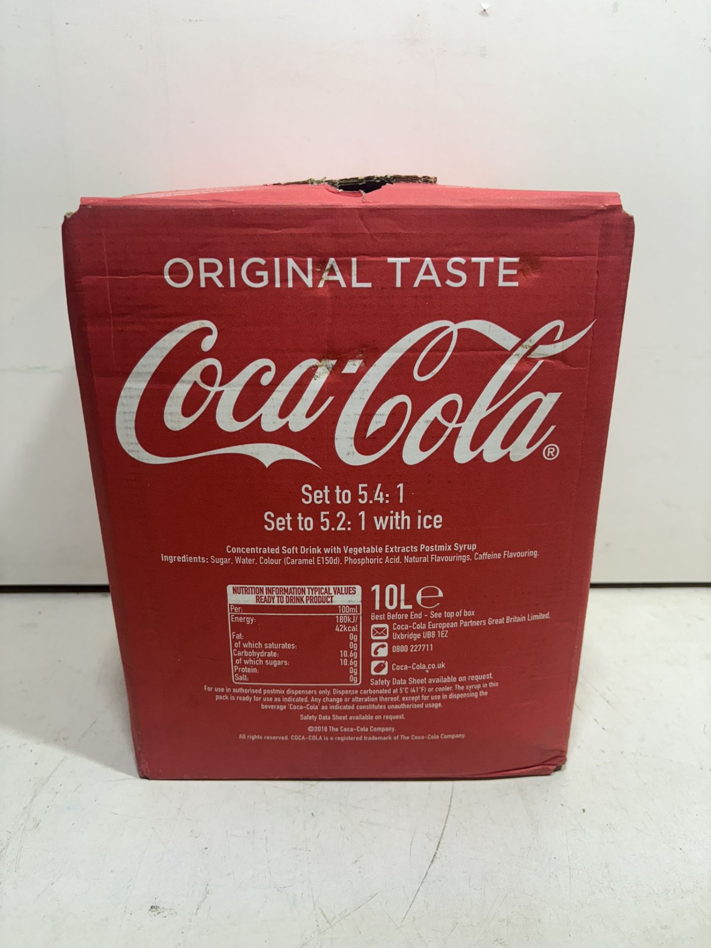 Coca Cola Postmix Syrup 10 Litre - Image 2 of 4