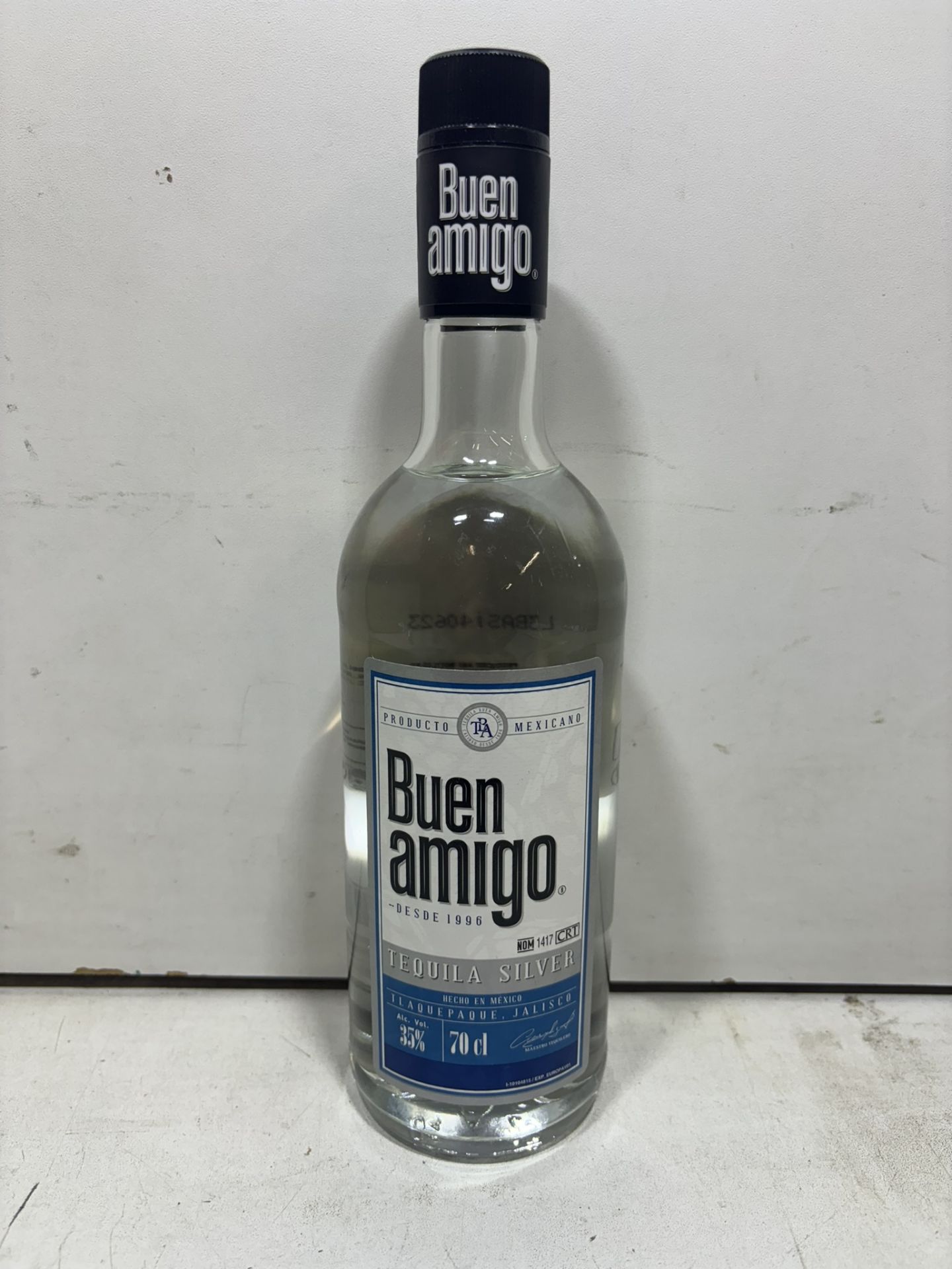 5 X Bottles Of Buen Amigo Tequila Silver 70Cl