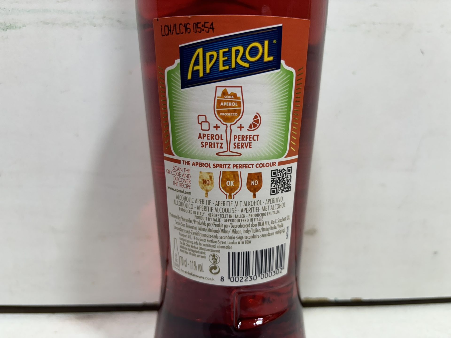 6 X Bottles Of Aperol Barbieri Liqueur, 70Cl - Image 3 of 3