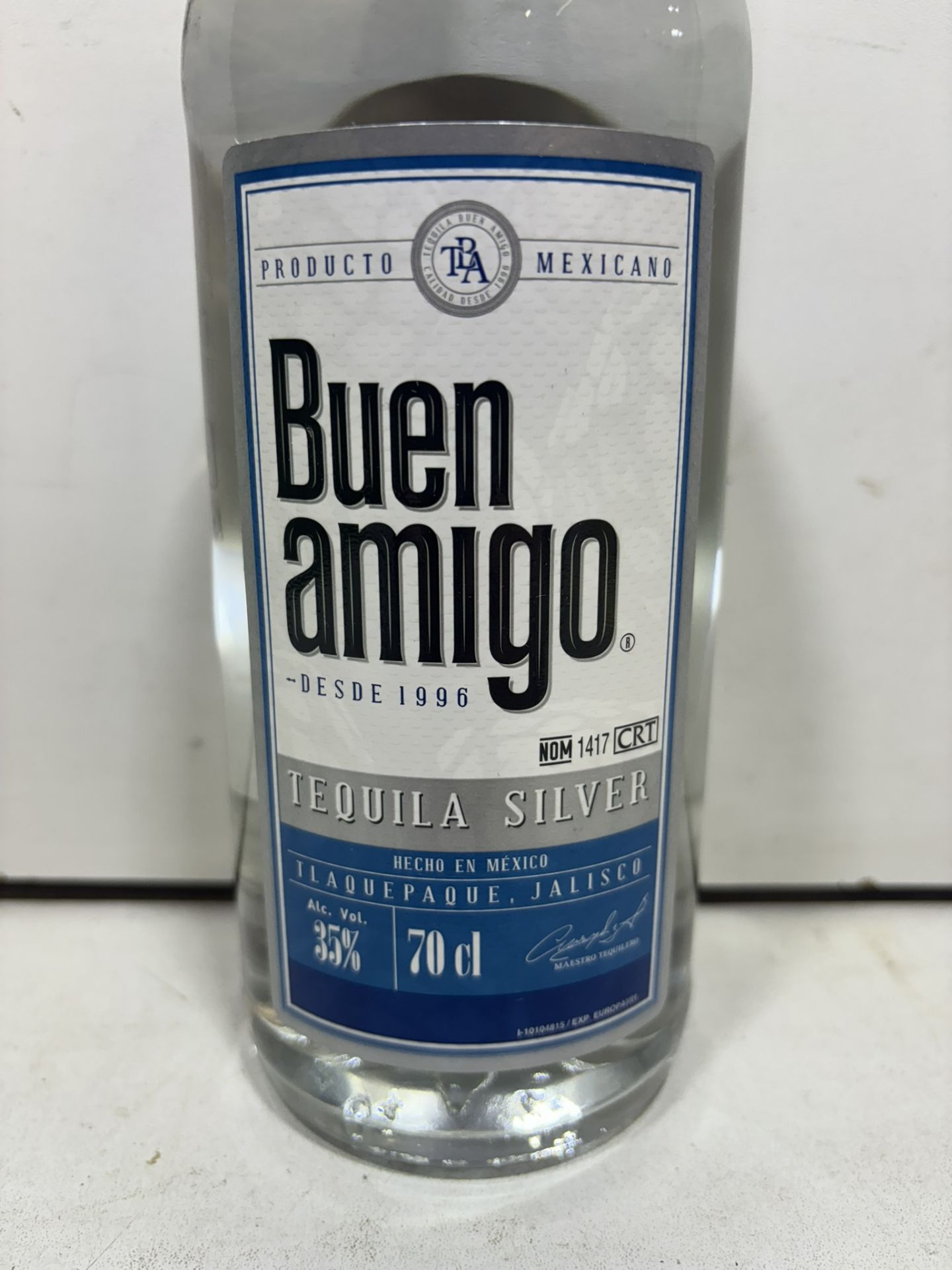 5 X Bottles Of Buen Amigo Tequila Silver 70Cl - Bild 2 aus 4