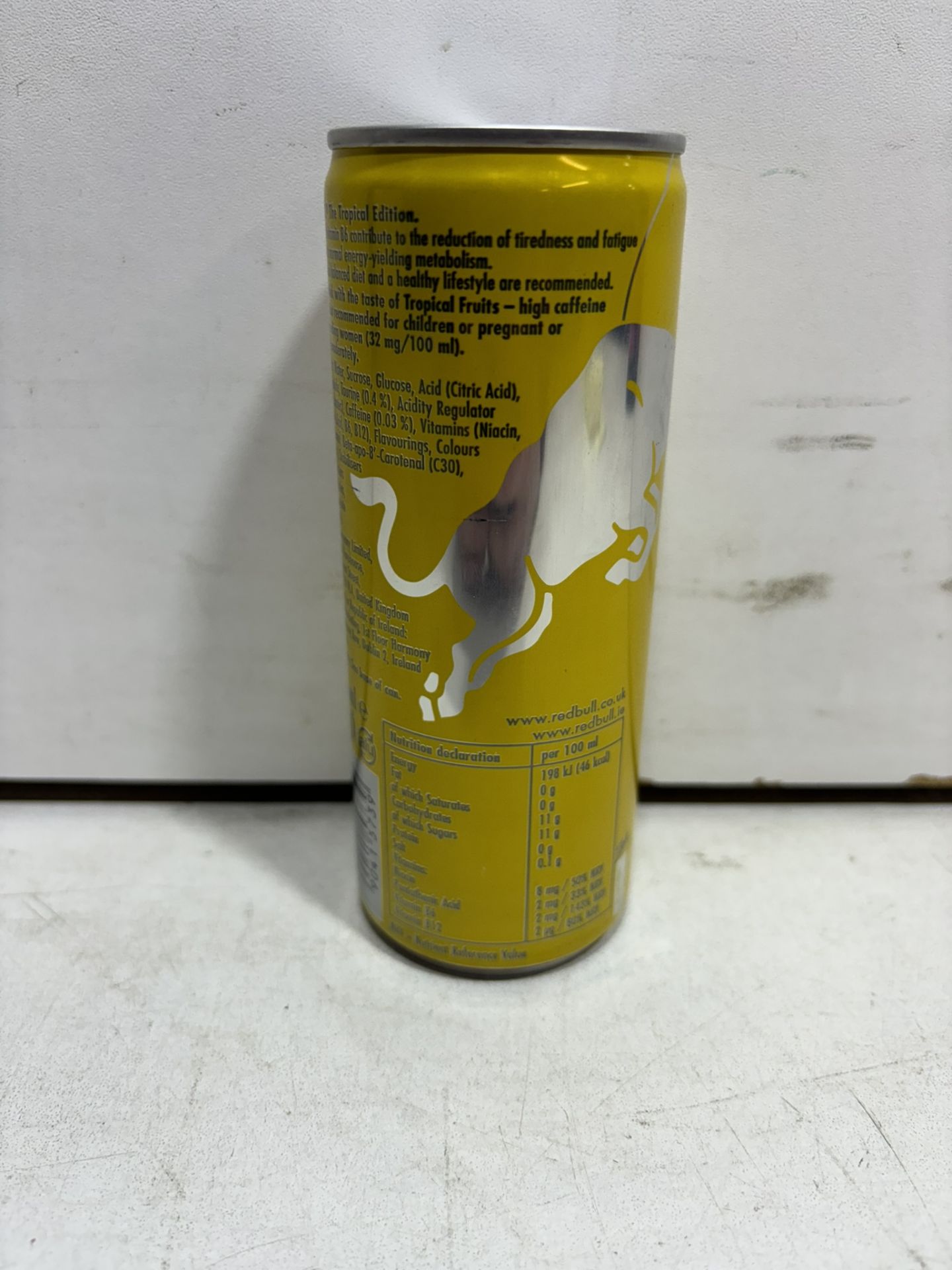 60 X Cans Of Red Bull 'The Tropical Edition' Tropical Fruits Energy Drinks, 250Ml - Image 3 of 5