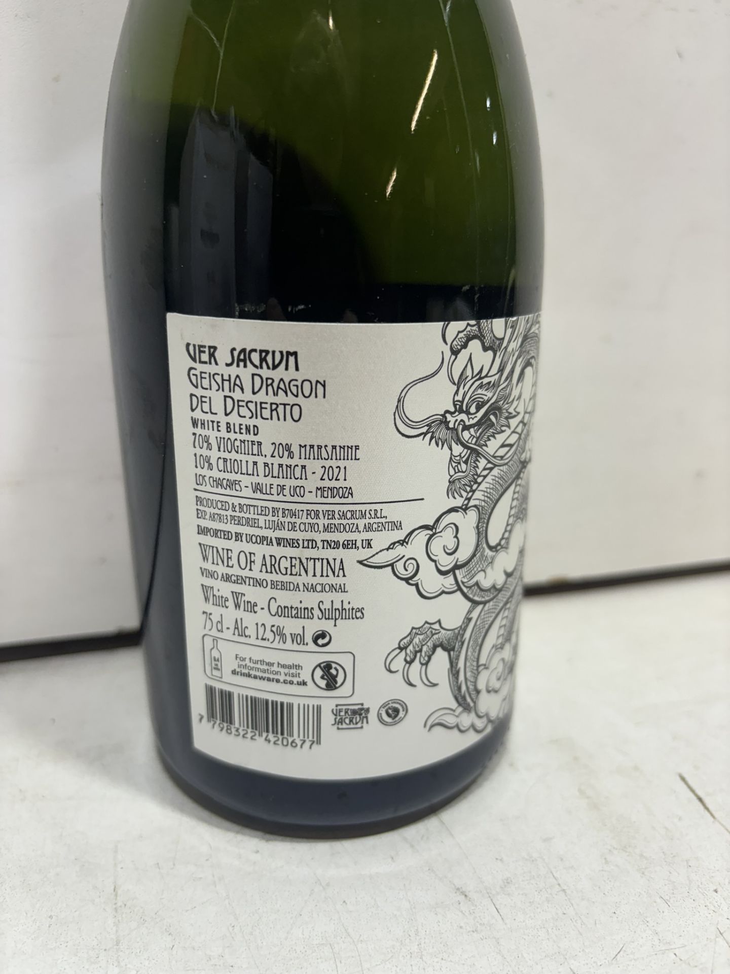 11 X Bottles Of Ver Sacrum Geisha Dragon Del Desierto 2021, White Wine - Image 3 of 6