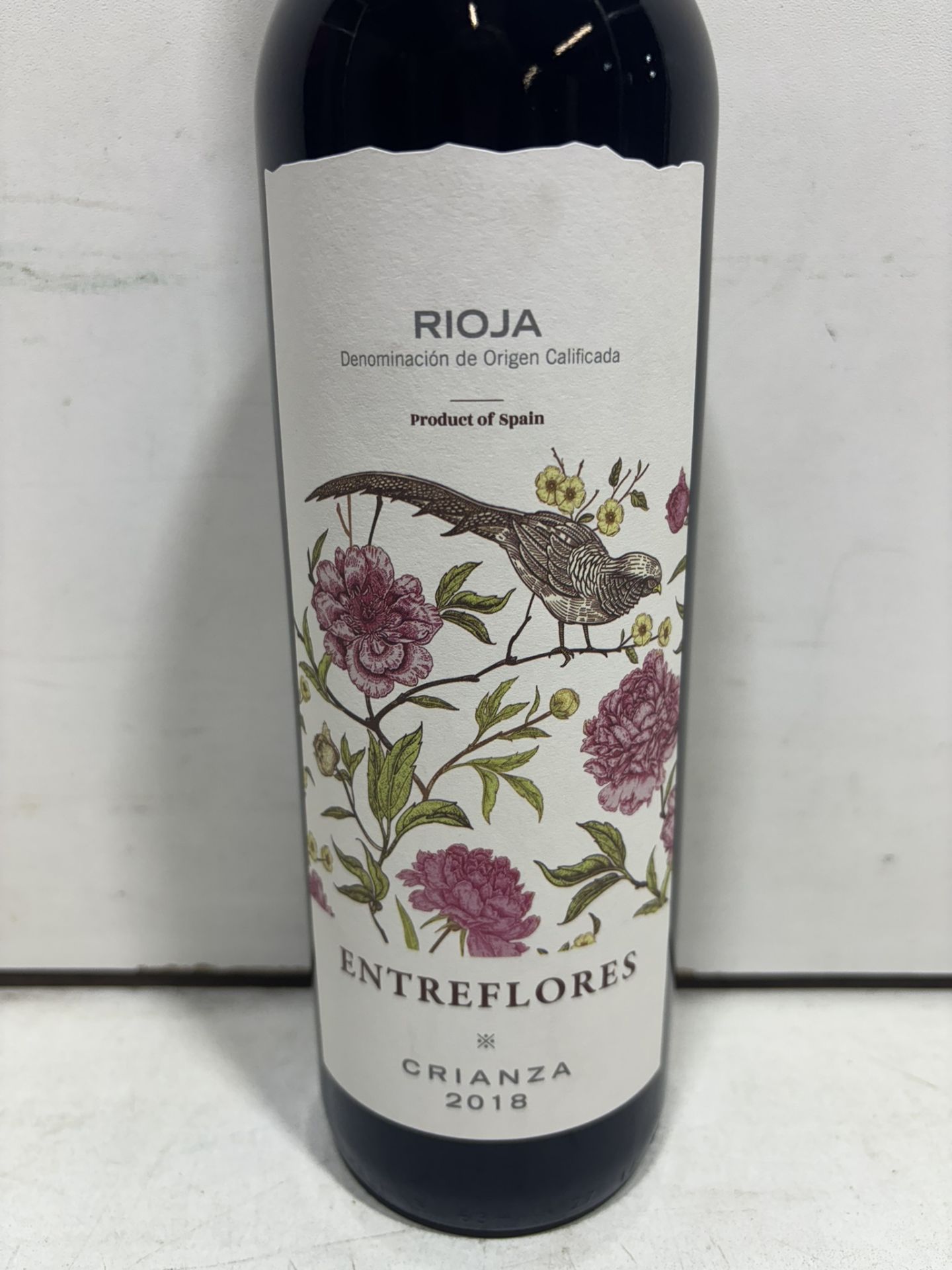 12 X Bottles Of Entreflores Rioja Crianza 2018 75Cl Tempranillo Intense Red Wine - Image 2 of 6
