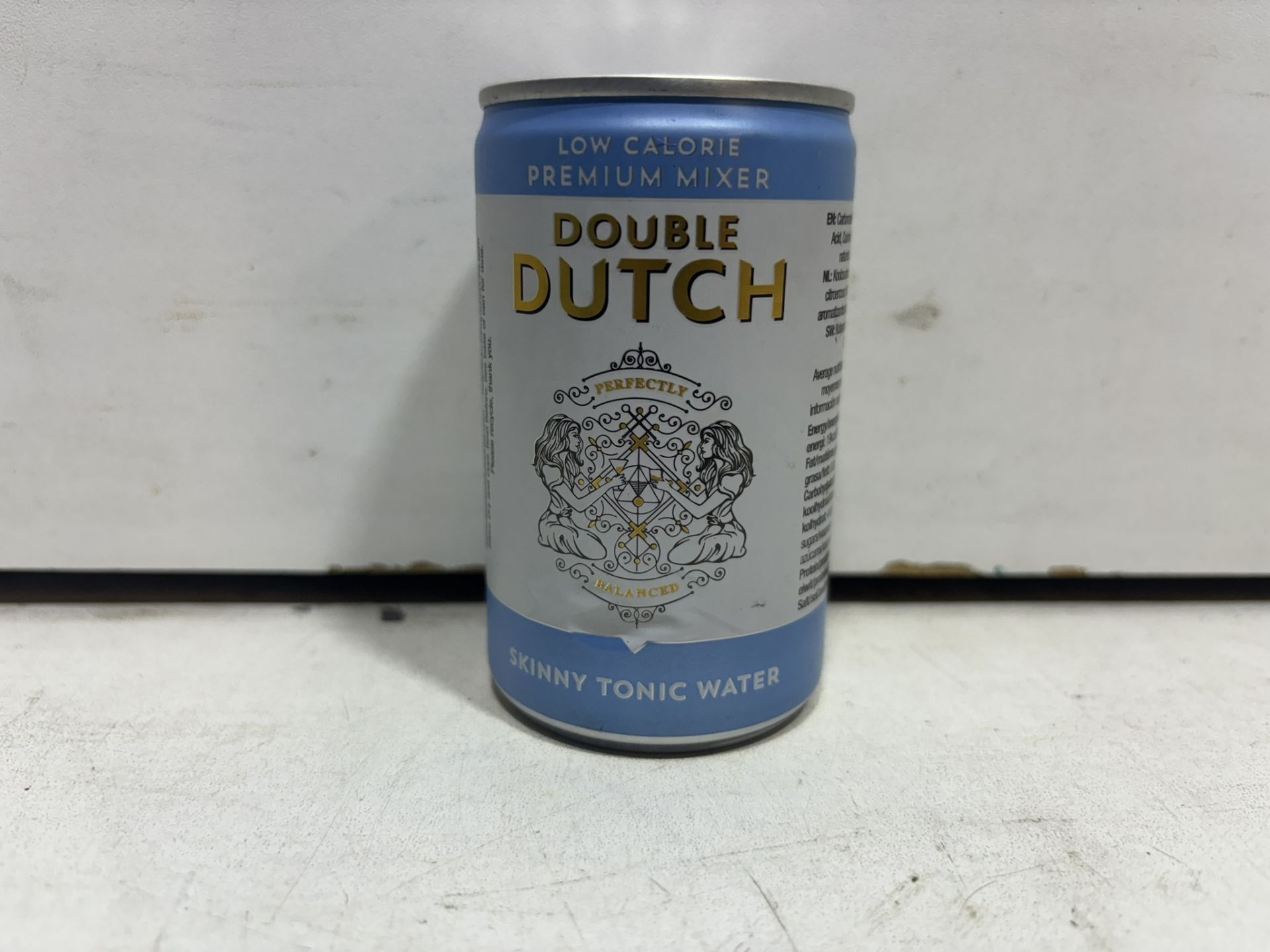 10 X Cans Of Double Dutch Skinny Tonic Water 150Ml