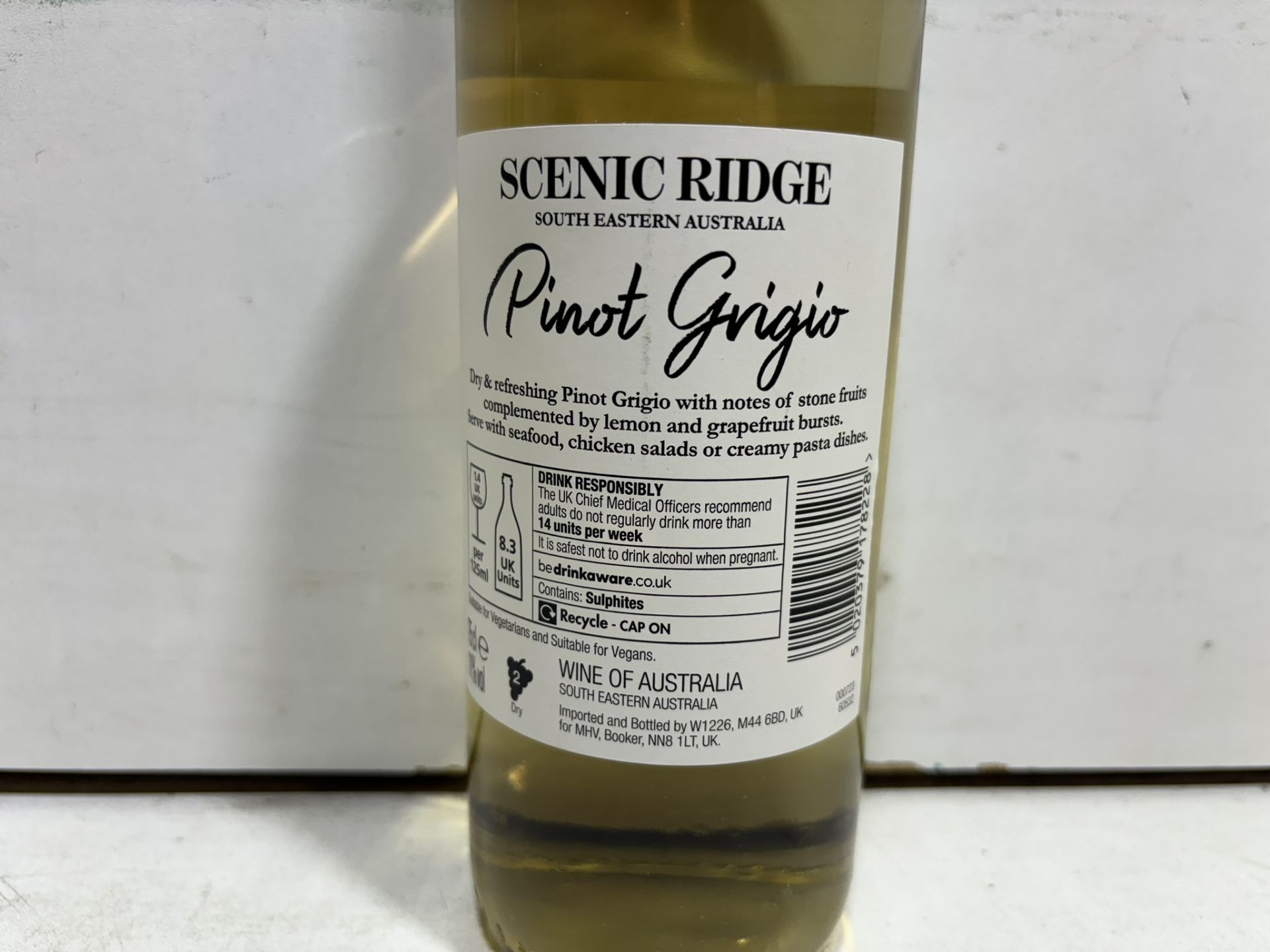 7 X Bottles Of Scenic Ridge Chardonnay / Pinot Grigio - See Description - Bild 7 aus 7