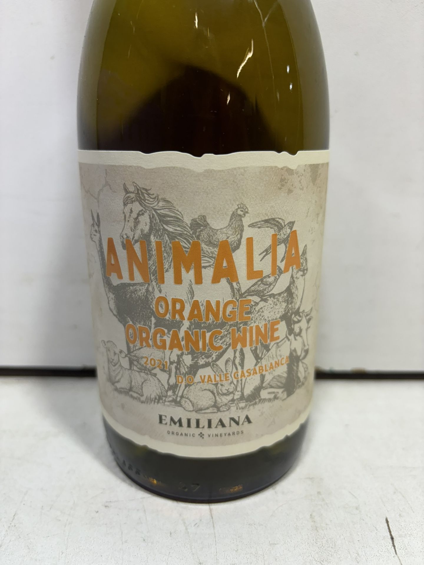 7 X Bottles Of Emiliana Animalia, Do Valle De Casablanca [Orange Wine], Organic 2021 - Bild 2 aus 4