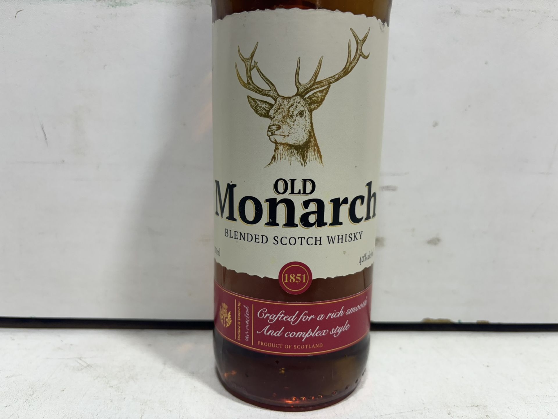 2 X Bottles Of Old Monarch Blended Scotch Whisky 70Cl - Image 2 of 3