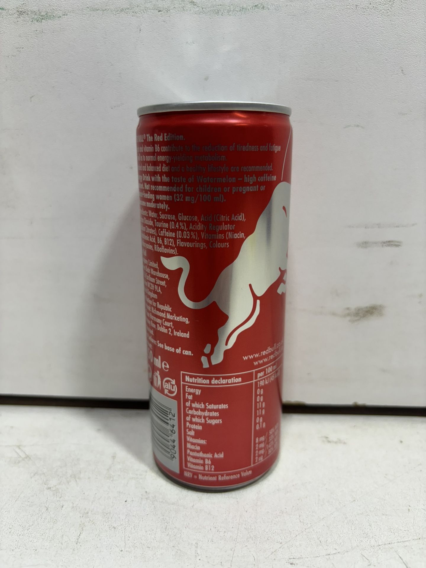 70 X Cans Of Red Bull 'The Red Edition' Watermelon Energy Drinks, 250Ml - Image 2 of 4