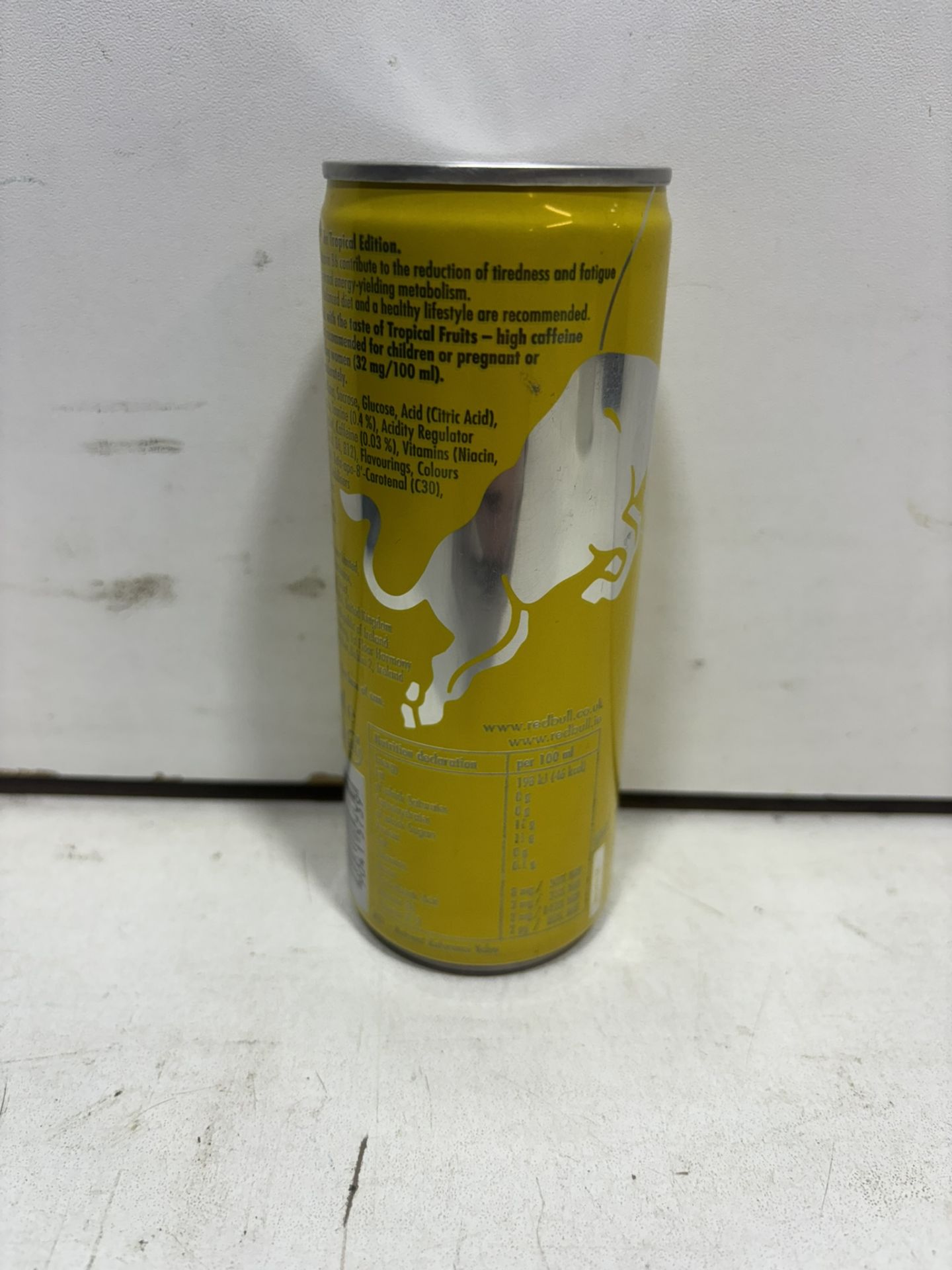 30 X Cans Of Red Bull 'The Tropical Edition' Tropical Fruits Energy Drinks, 250Ml - Image 2 of 7