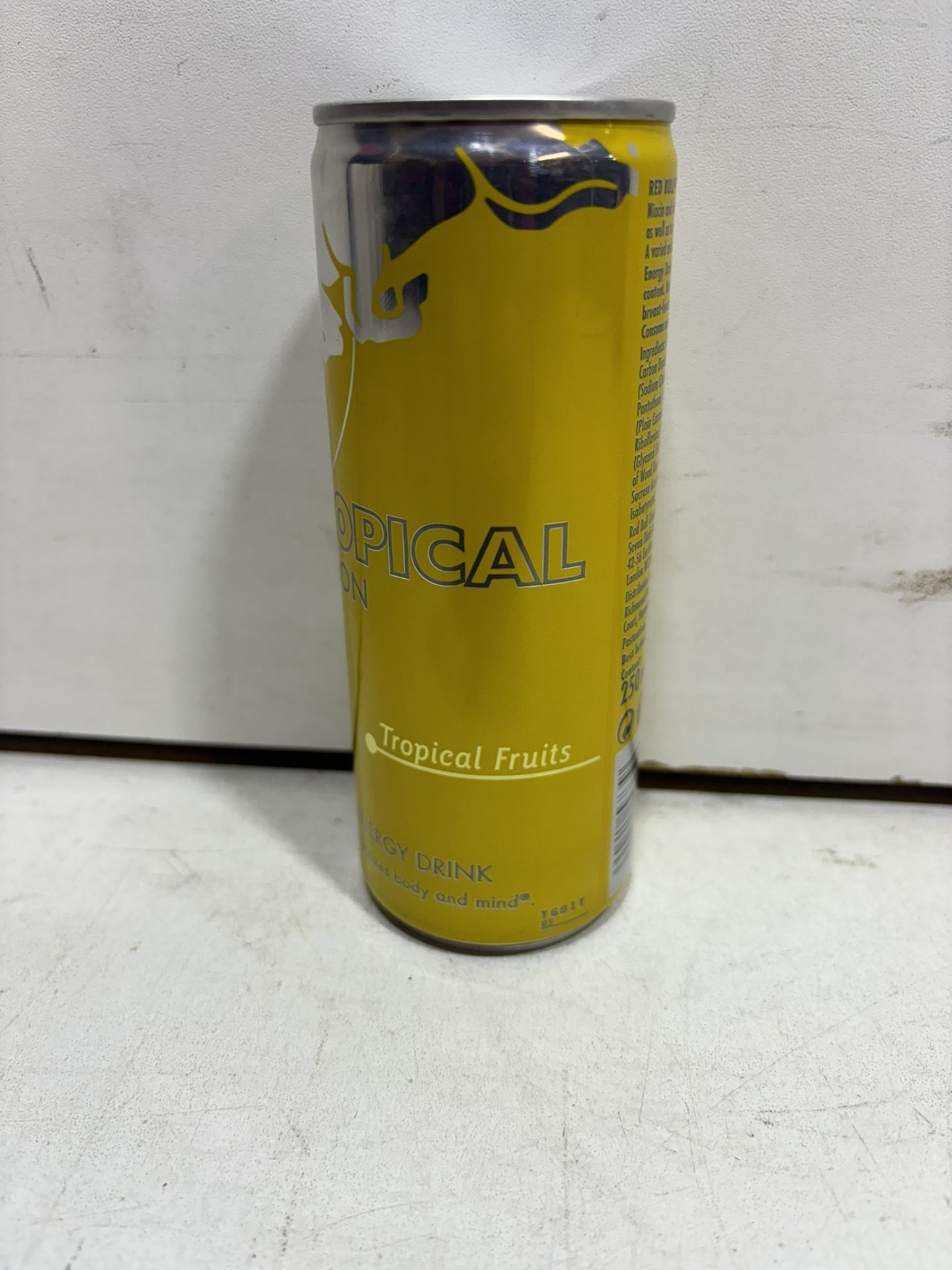 60 X Cans Of Red Bull 'The Tropical Edition' Tropical Fruits Energy Drinks, 250Ml - Image 2 of 5