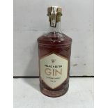 2 X Bottles Of Manchester Raspberry Infused Gin 70Cl