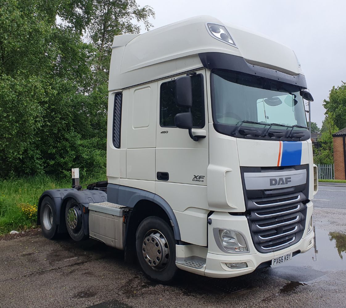 2 x DAF XF 460 FTG Arctic/Rigid Tractor Units | 66 & 65 Plate