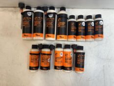 13 x Bottles Of Various Orange Seal Bike Sealent - See Description
