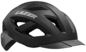 3 x Lazer Cameleon Cycle Helmet Matte Black/Grey; X-Large 61-64