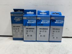 4 x Various Shimano Bottom Brackets As Seen In Photos