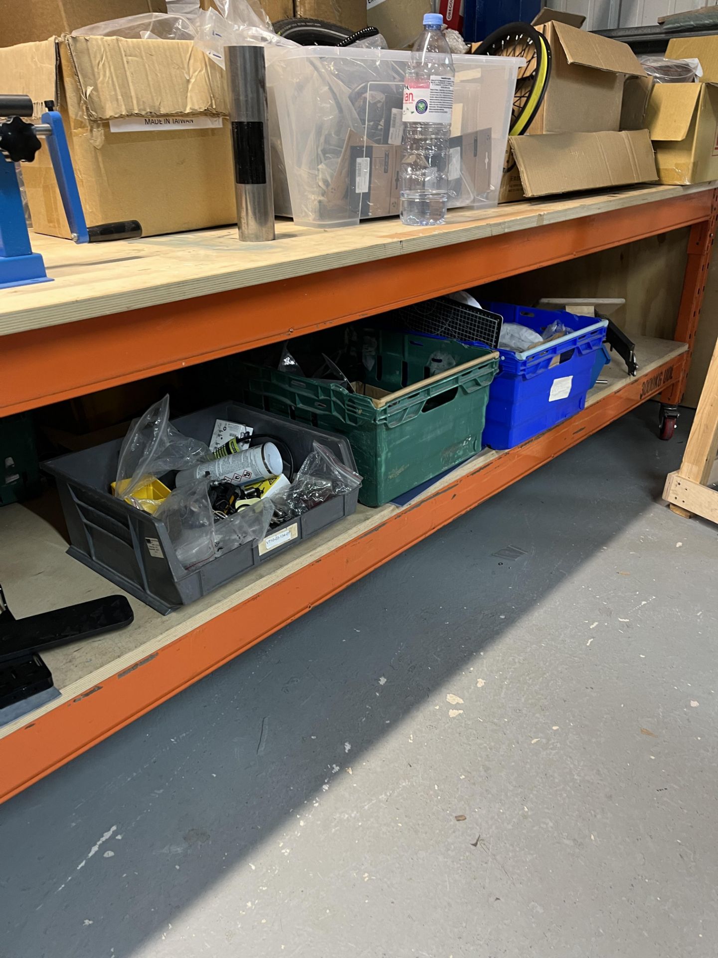 Mobile Dexion Table - Contents not included - Image 3 of 3