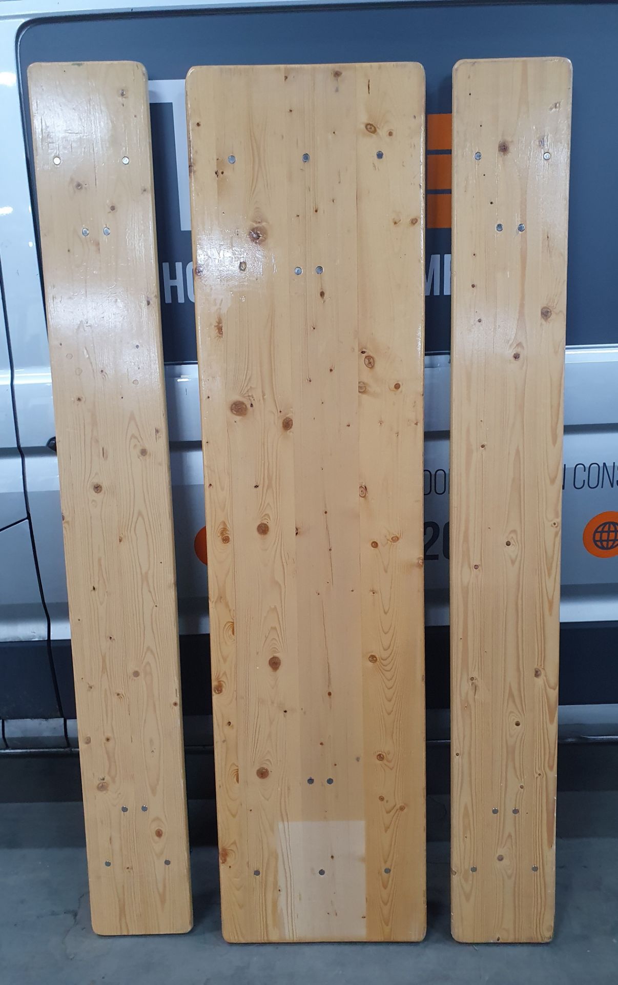 3 Piece Folding Beer Table Bench Set - Image 9 of 10