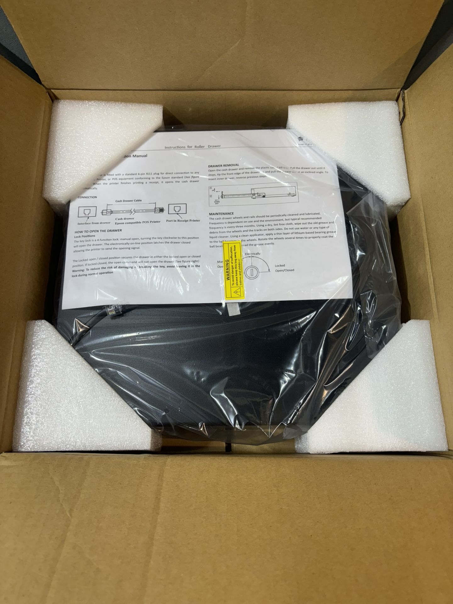 APG Series ECD330B-BLK Cash Drawer