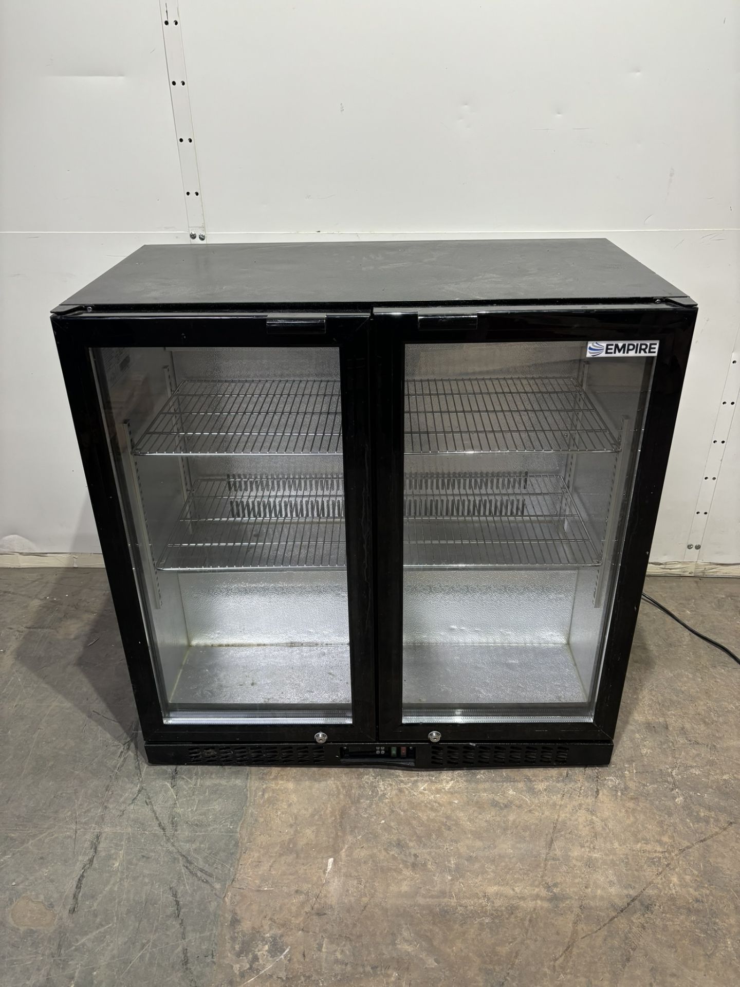 Empire CL-210H Double Door 207Ltr Bottle Cooler/Back Bar Cooler