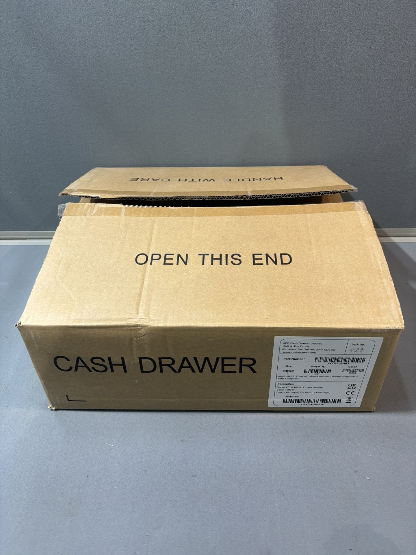 APG Series ECD330B-BLK Cash Drawer - Image 2 of 4