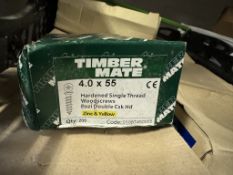 15 x Boxes Of Various Screws/Bolts - As Pictured