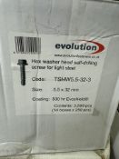 6 x Various Boxes Of Evolution Screws/Bolts - As Pictured