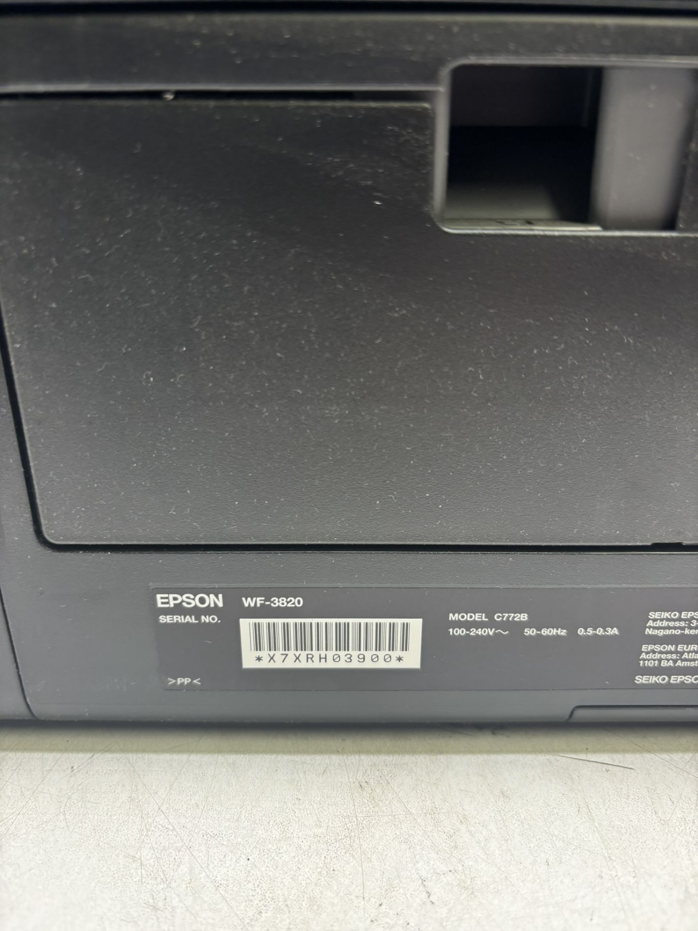 Epson WorkForce Pro WF-3820 Wireless All-in-One Printer - Image 8 of 8