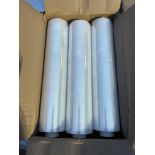 162x ROLLS OF CLEAR SHRINK WRAP ON A PALLET - 27 CTNS - EACH ROLL 400mm x 300m 17mu BRAND NEW