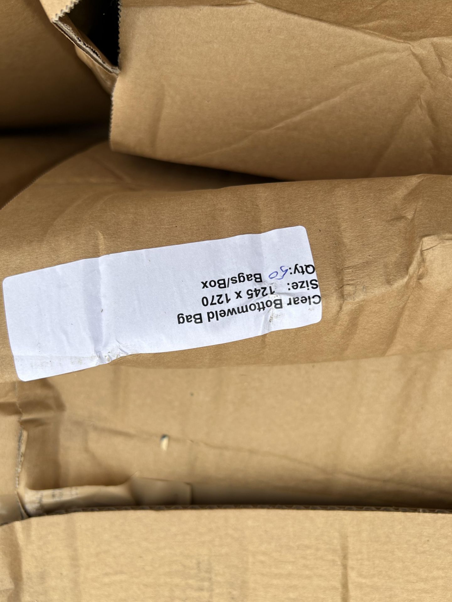 1350x 1245x1270mm CLEAR VERY LARGE BOTTOMWELD PACKAGING PACKING BAGS - 27 BOXES BRAND NEW - Image 2 of 2