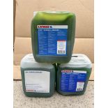 3x LENOX LUBE SAWING BAND SAW CUTTING FLUID LUBRICANT - 5L SEALED