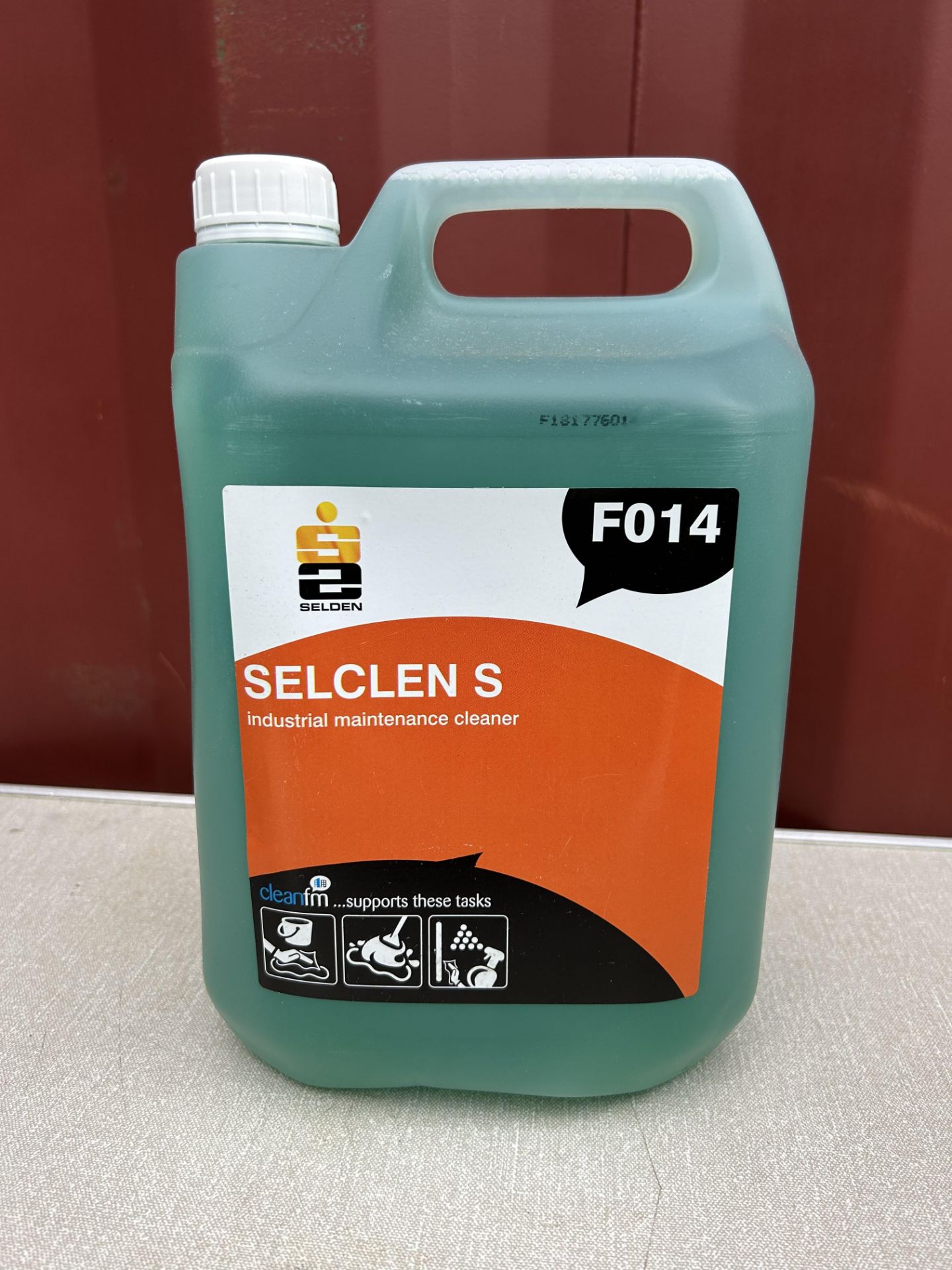 4x SELCLEN S INDUSTRIAL MAINTENANCE CLEANER F014 - 5L BRAND NEW