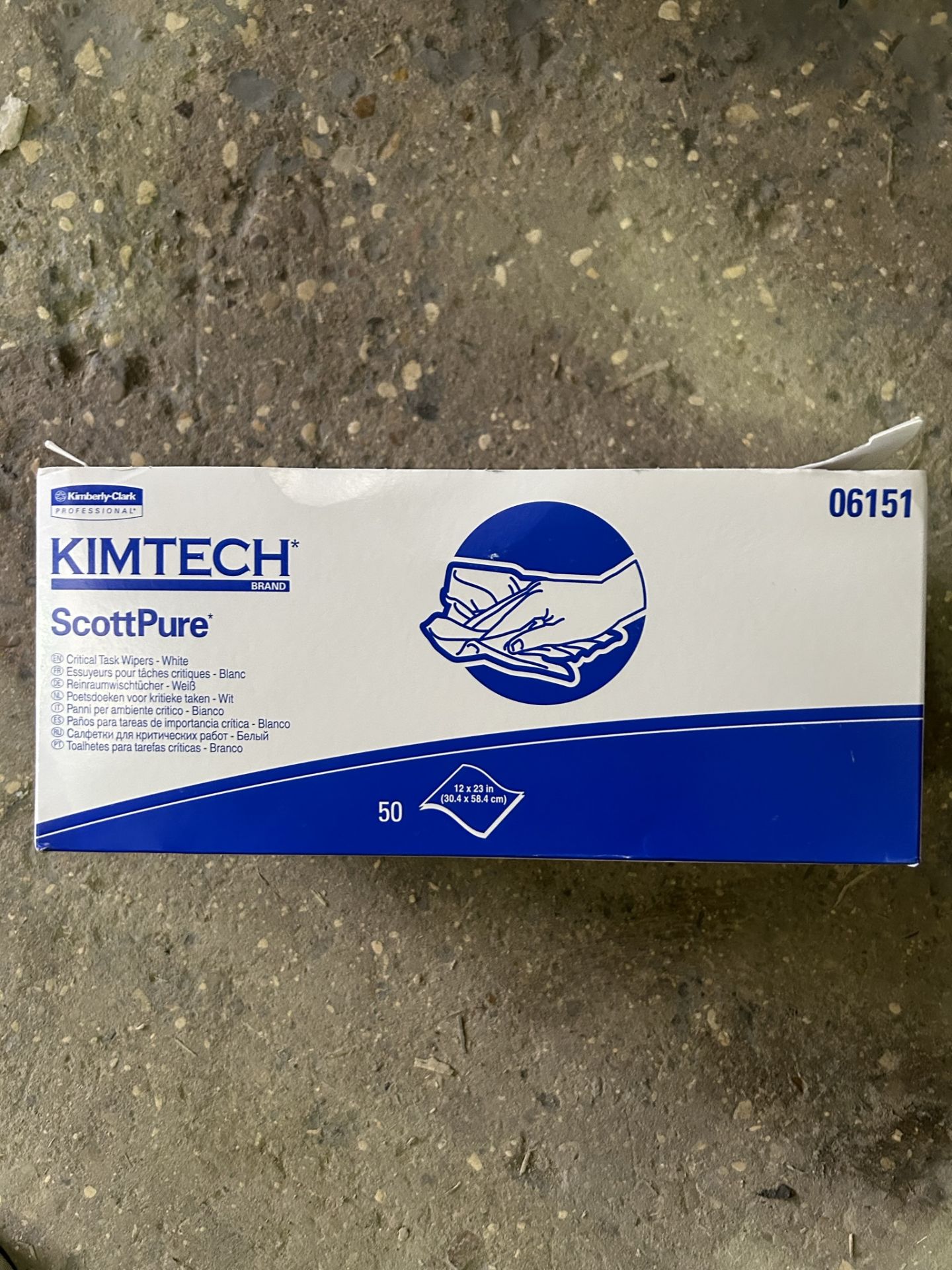 100x PACKS OF KIMTECH 06151 SCOTTPURE CRITICAL TASK WIPERS (EACH PACK CONTAINS 50 WIPES) BRAND NEW - Image 3 of 3