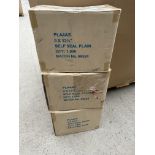 3 BOXES OF PLA4AS SELF SEAL PLAIN CLEAR BAGS - 9x12.75" (1000 UNITS PER BOX)