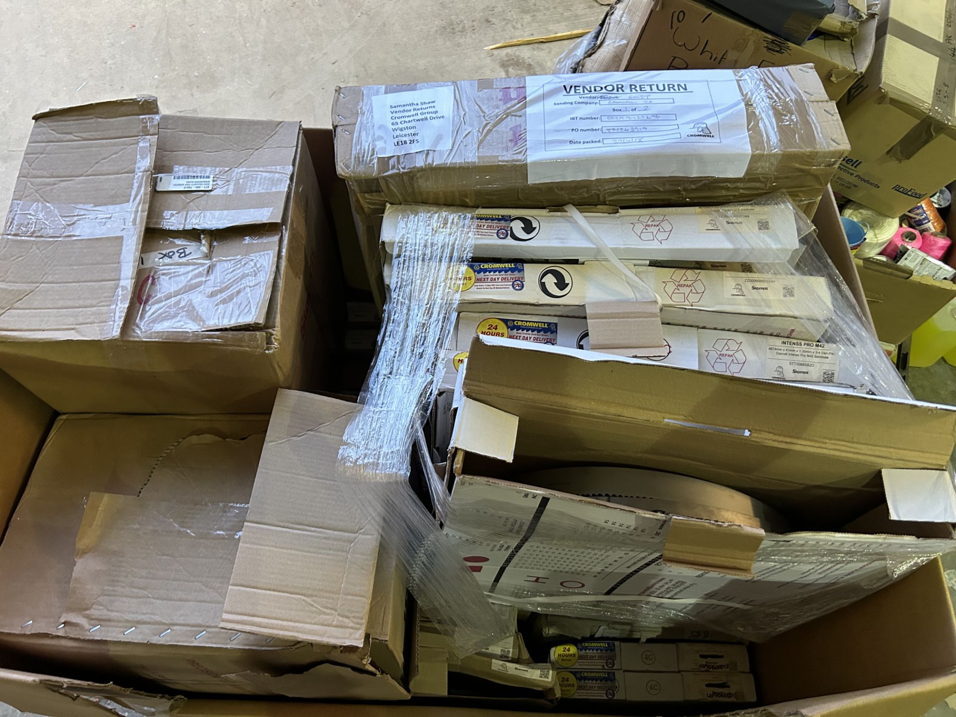 74 PACKS OF 3x STARRETT BANDSAWS IN BOXES NEW (222x BAND SAWS IN TOTAL) - Image 2 of 3