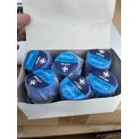APPROX 1500x RELIANCE MEDICAL RELITAPE WASHPROOF FIRST AID BLUE TAPE - each tape measures 2.5cm x5m
